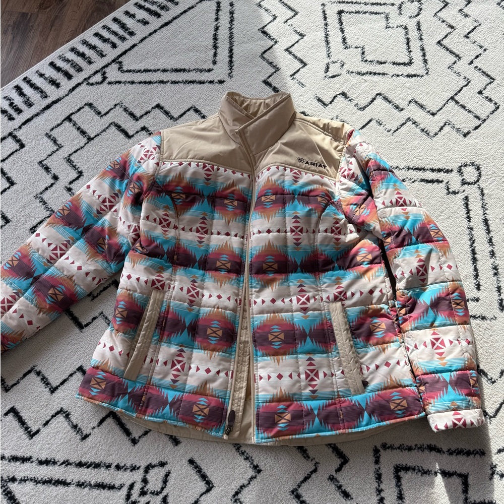 Ariat Aztec Pattern Jacket- Super Warm - image 1